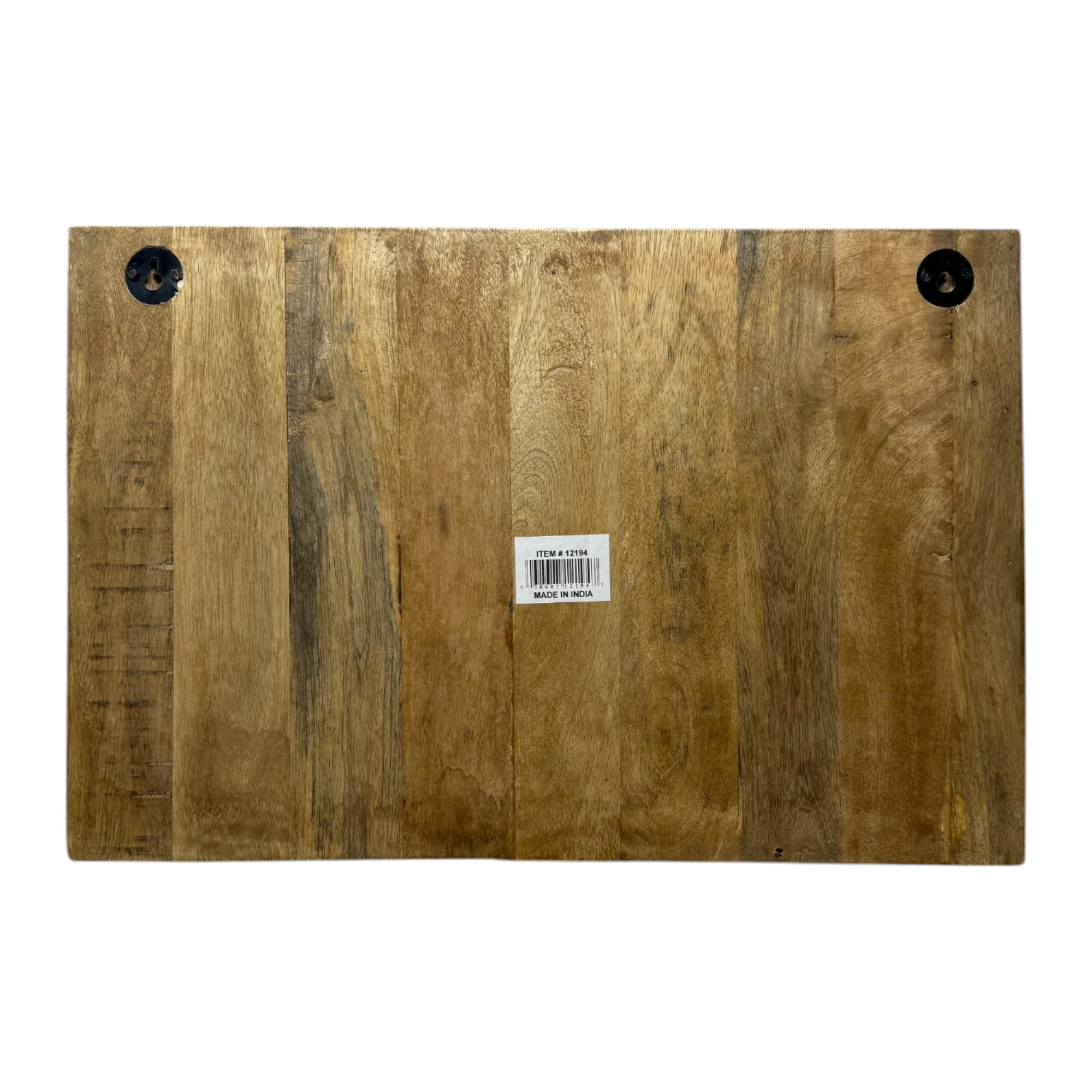 Wilco Home - Wholesale Tool Set - Tool Rules Etched Wood Wall Organizer with Cast Iron Hooks7