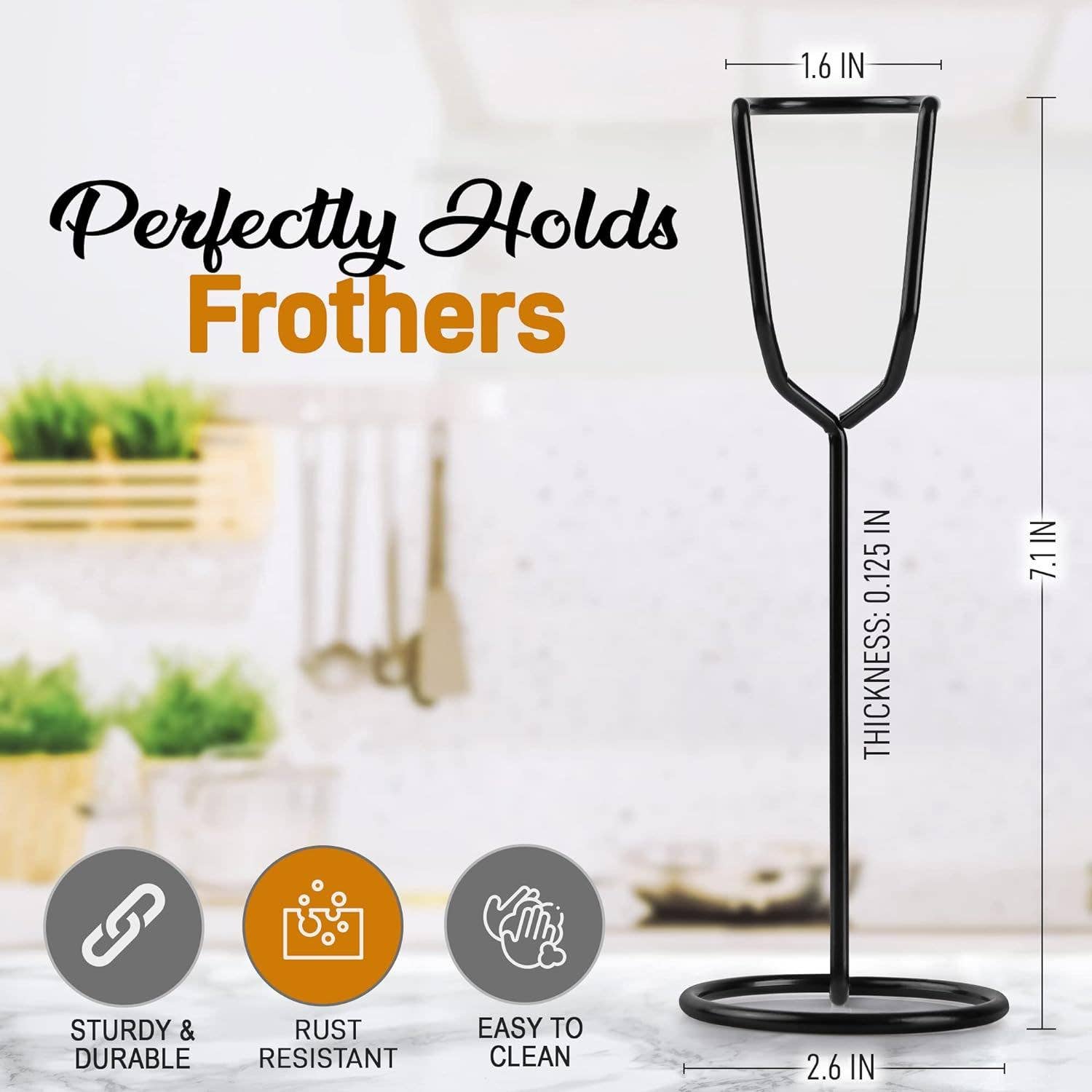 Zulay Kitchen - Wholesale Kitchen Tool/Gadget -  Zulay Ultra Milk Frother Stand3