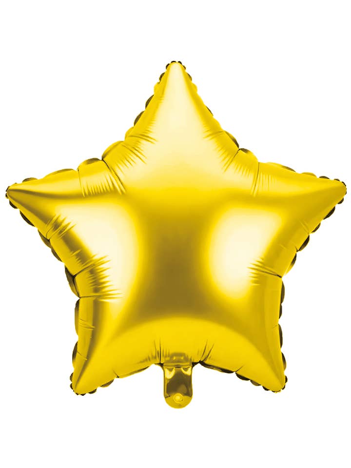 Folieboll - Stjärna guld för wholesale av PD Party