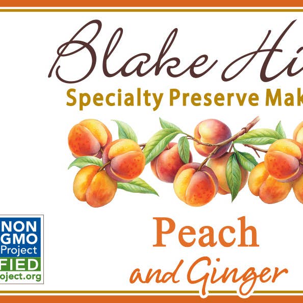 Blake Hill Preserves - Wholesale Jam/Jelly - Peach Ginger 7