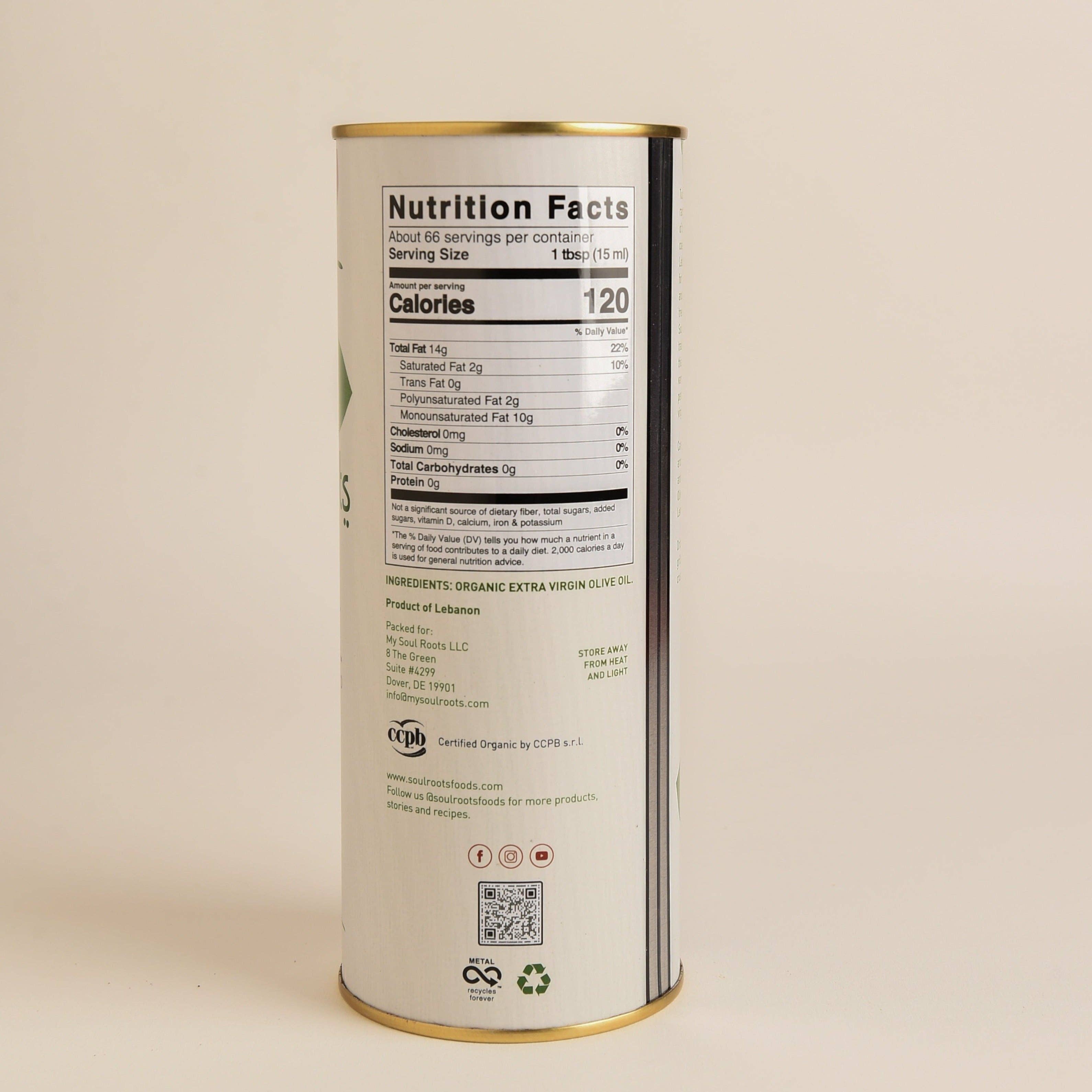 Soul Roots - Wholesale Olive Oil - Organic Olive Oil 1L2