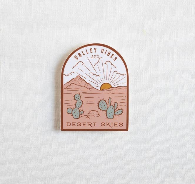 Click Bloom - Wholesale Sticker - Valley Vibes Vinyl Sticker