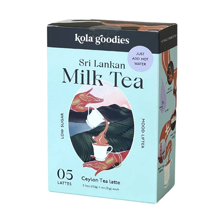 Milk Tea Latte (5 Pack) for wholesale by Lazy Girl Chai | Kola Goodies