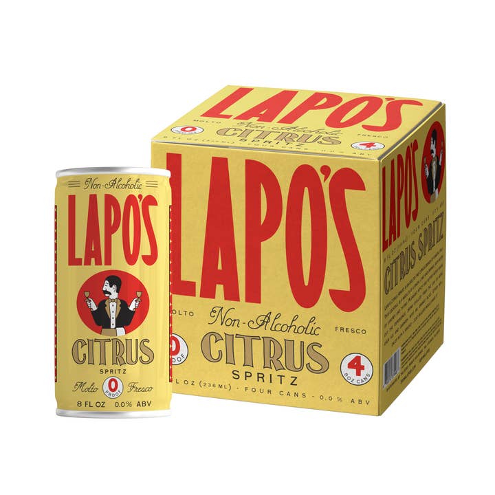 The Zero Proof - Wholesale Non-Alcoholic Aperitif/Mocktail - Lapo's Non-Alcoholic Citrus Spritz2