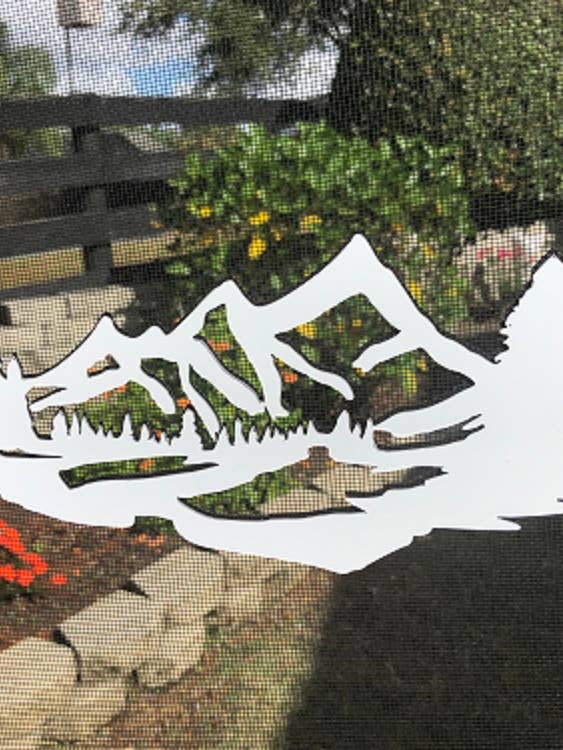 Decoración magnética de vinilo flexible de la cordillera central para venta al por mayor de DCentral Magnetics