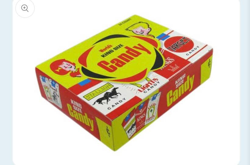 I Got Your Candy - Vendita all'ingrosso Caramelle dure - Sigarette Candy .42oz - 24ct2