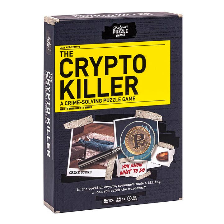 Professor Puzzle – wholesale Card game – Murder Mystery: Crypto Killer1