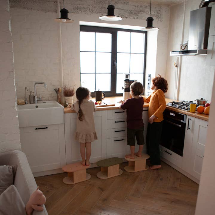 Babai - Wholesale Stool - Kids Wooden Step Stool6