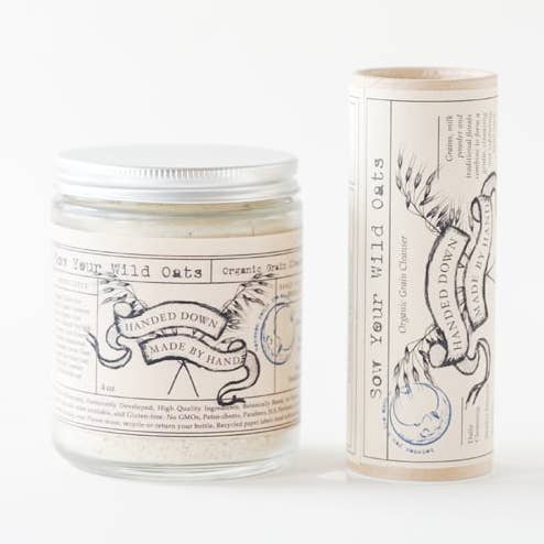 Brooklyn Herborium - Wholesale Facial Cleanser - Sow Your Wild Oats Grain Cleanser