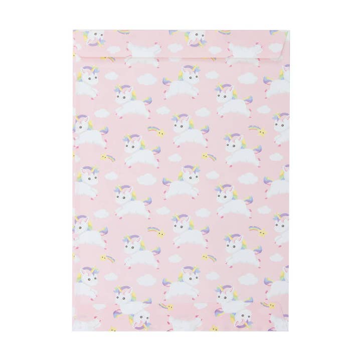 BABY UNICORN PAPER BAGS X 8PCS for wholesale by Tim&Puce Factory