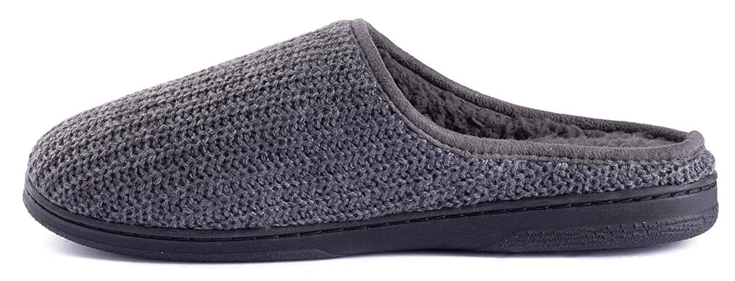 Roxoni - Wholesale Slippers - Men's - Men’s Wool Slip-On Comfortable Knit House Slipper8