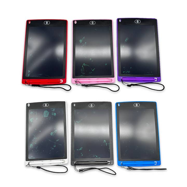 Novelty Brands - Wholesale Drawing Board - Kids & Baby - Gadget Gear Reusable LCD Drawing Tablet - 6/Display2