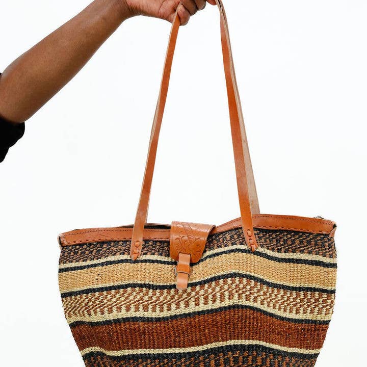 Gitzell FairTrade - Wholesale Tote Bag - Women's - Traditional African Tote bag8