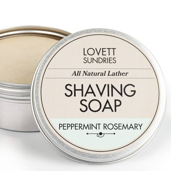 Lovett Sundries - Wholesale Shave Soap - Men's - Shaving Soap for Long Lasting Natural Lather 4