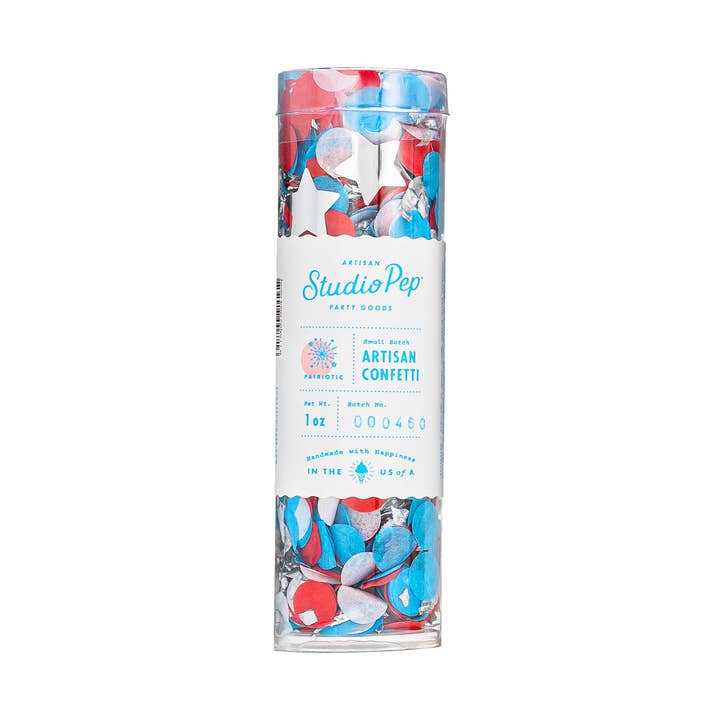Patriotic Artisan Confetti for wholesale by Studio Pep