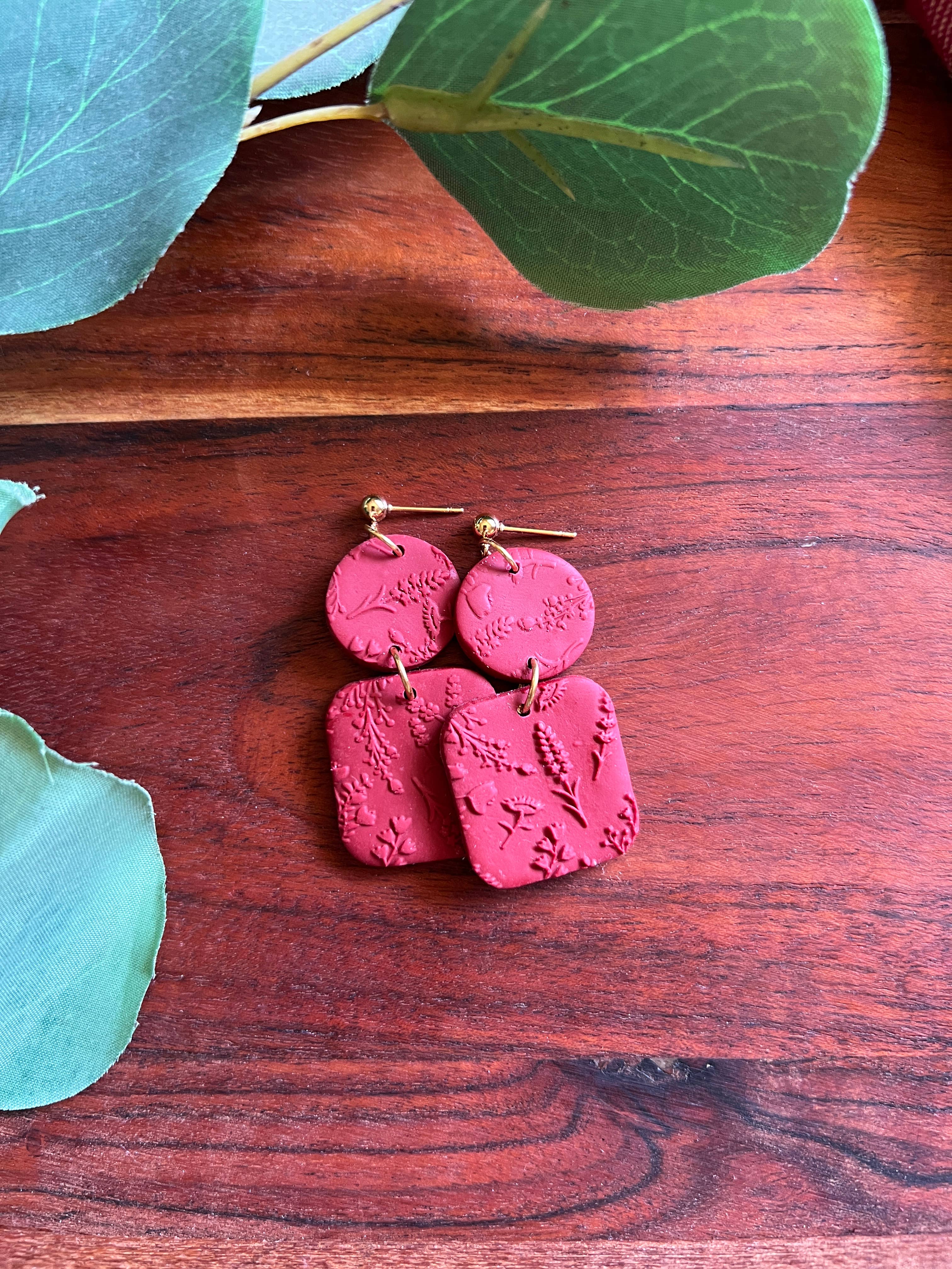 Lumu Moon Handmade Designs - Vente Boucles d'oreilles pendantes - Boucles d'oreilles Loving Wildflower4