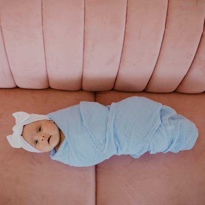 Parker Baby Co. - Wholesale Fashion Headband - Baby - Grace Set - Cable Knit Knotted Headbands - 5 Pack