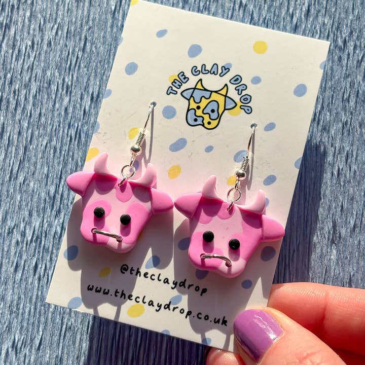 Mini Vacas - Chicle y Rosa Persa para venta al por mayor de The Clay Drop