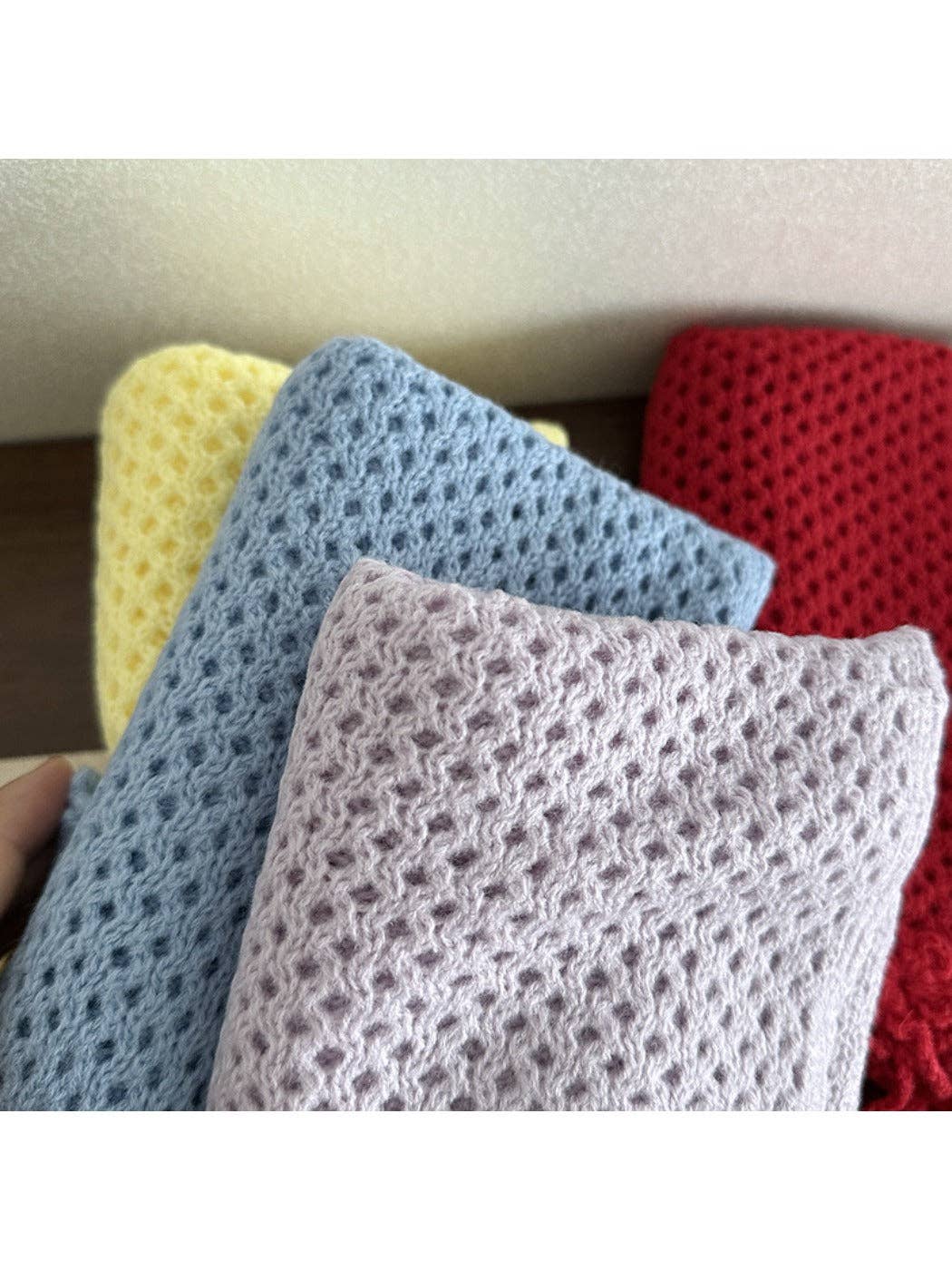 Funkyrel® Atzbranding Limited - Wholesale Scarf - Women's - Scarvii - Elegant Retro Openwork Scarf & Shawl with Floral Fringe7