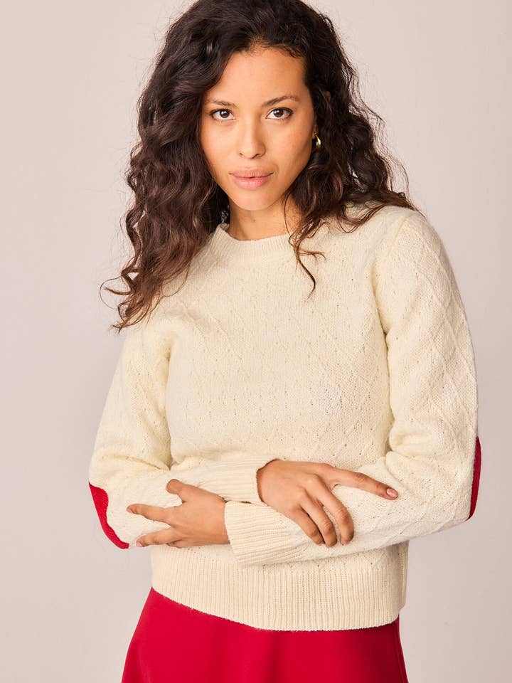 Smile - Wholesale Knit Sweater - Women's - Little Red Riding Hood Jersey2