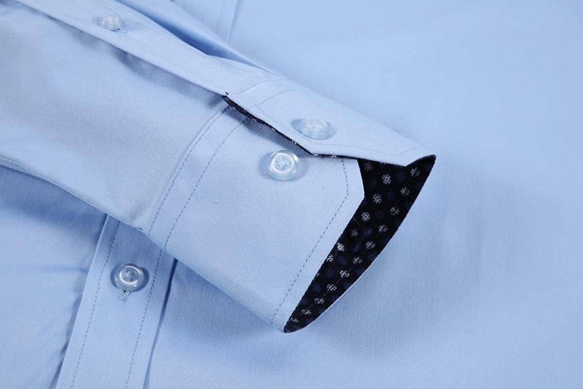 Rodeo Clothing – wholesale Skjortor – Herr – Mens klänning skjortor rynkor gratis vanliga långärmad skjort9