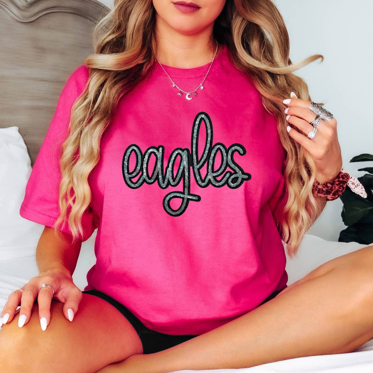 Trendy Transfers - Wholesale Patch - Eagles Sequin Patch4