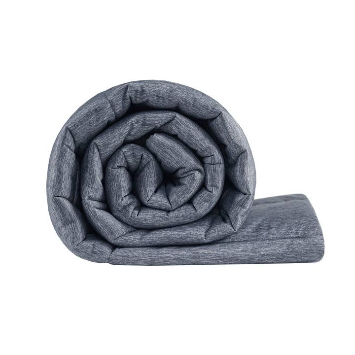 Olliix - Wholesale Down Comforter - Oversized Jersey Knit Down Alternative Comforter, Navy14