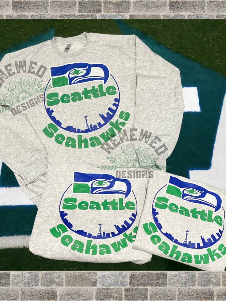 Seahawks fodboldtøj for engroshandel hos Renewed Designs