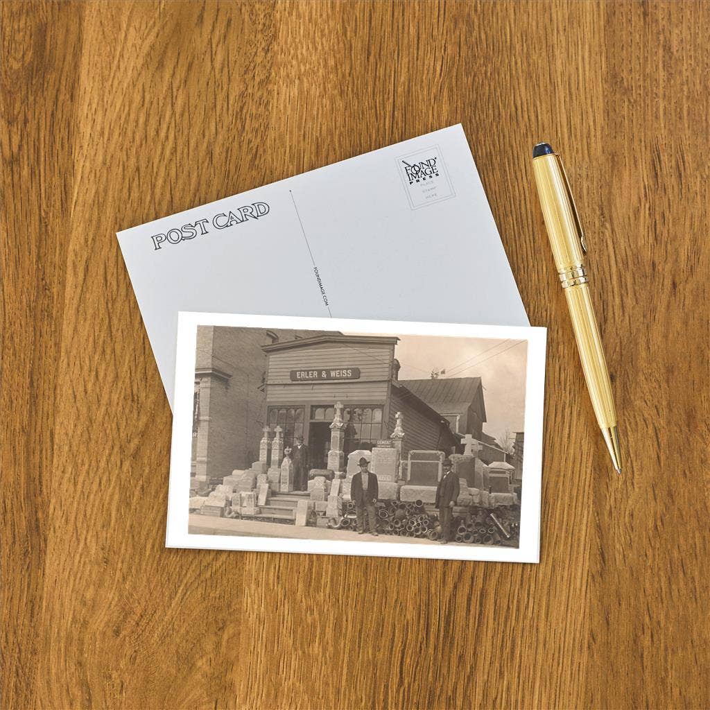 Found Image Press - Wholesale Postcard - Postcard AA-339 Tombstone Store1