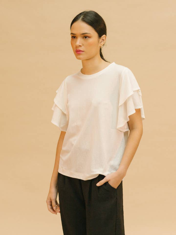 Toppe med rå kanter for engroshandel hos PAN Producto Básico