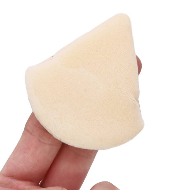 Cap Zone - Wholesale Makeup Sponge/Blender - Velvety Triangle Makeup Powder Puff - 3 pc/bag7