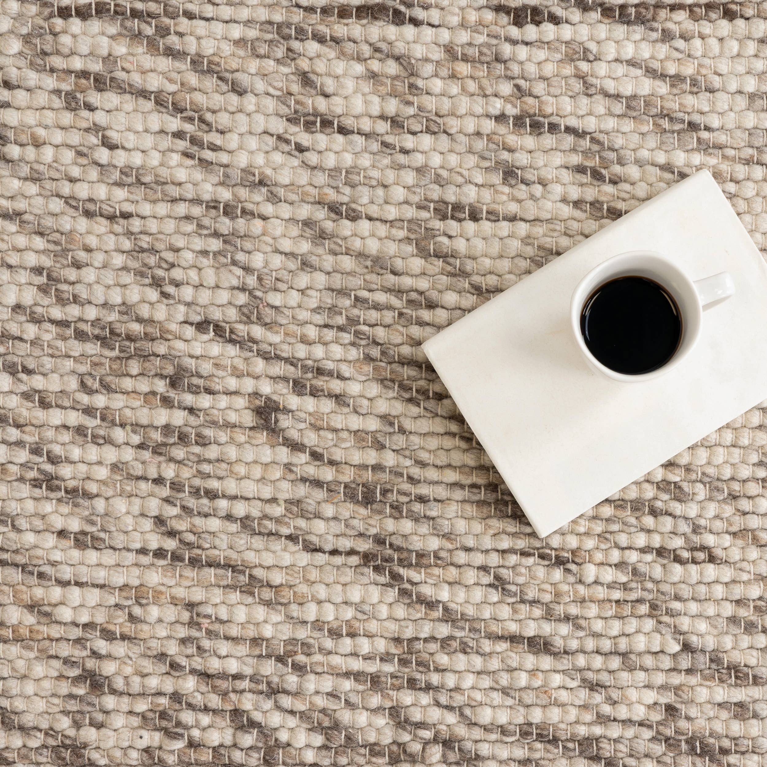 Charcoal Frenshe Interiors x Rugs USA Marilyn Marled Area Rug for wholesale on Faire5