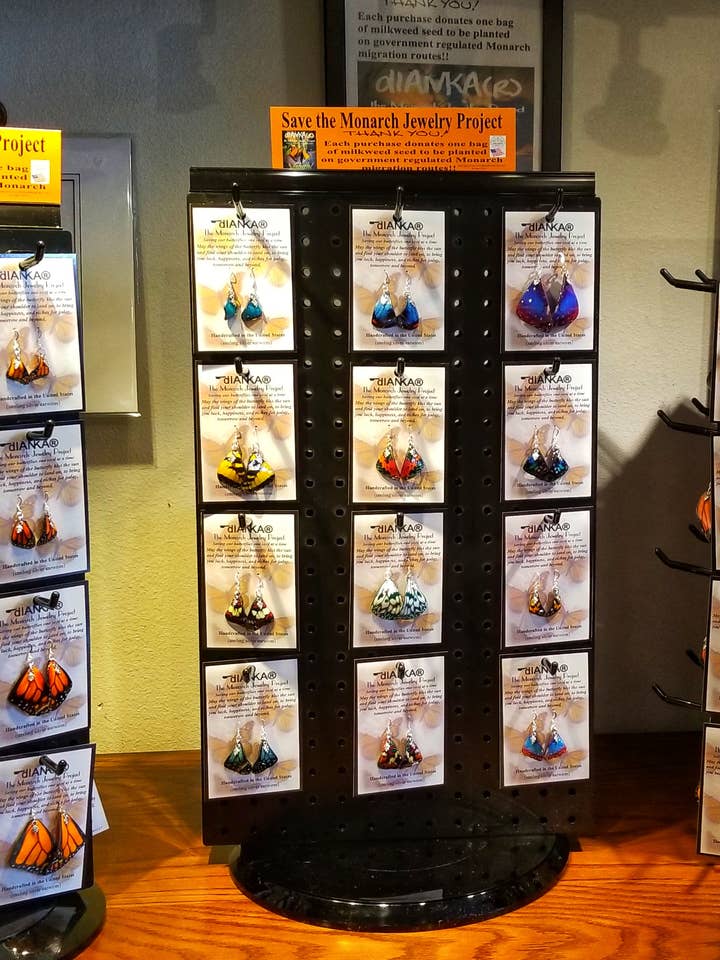 A Monarch Jewelry Project Butterfly Earrings starter kit for wholesale by Monarch Jewelry Project/dIANKA designs