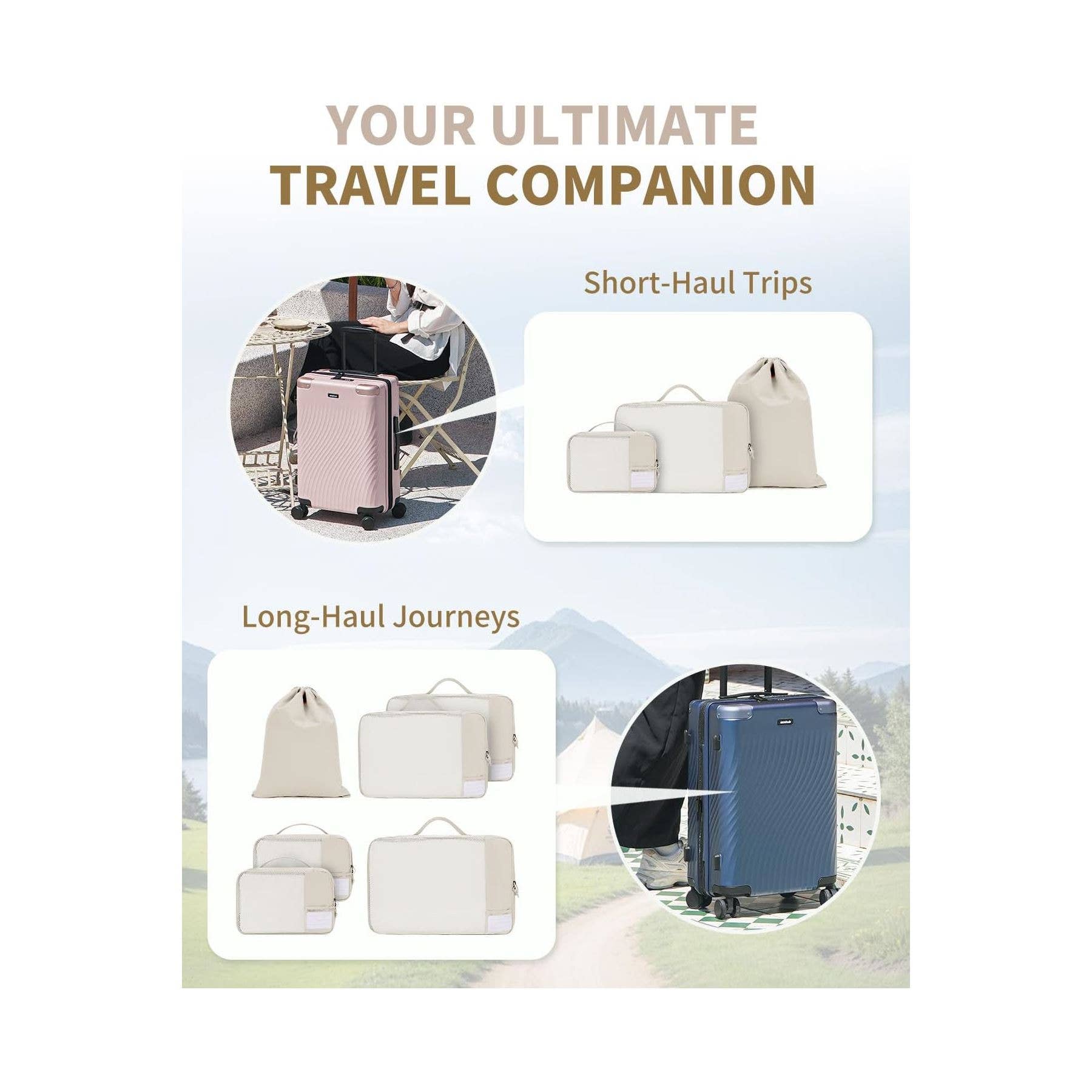 wandf – Engroshandel Pakkeemballage – 6 stk. kuffertorganisatorposer med mærke til rejsetilbehør27