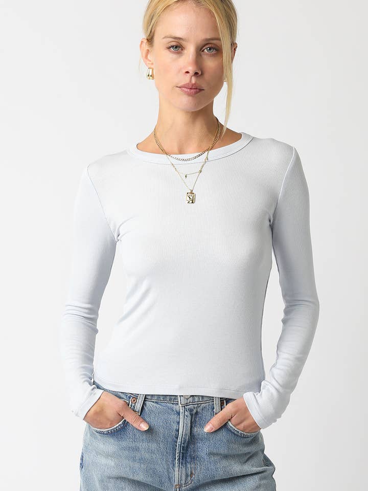 Jessie Long Sleeve Top for wholesale by Olivaceous