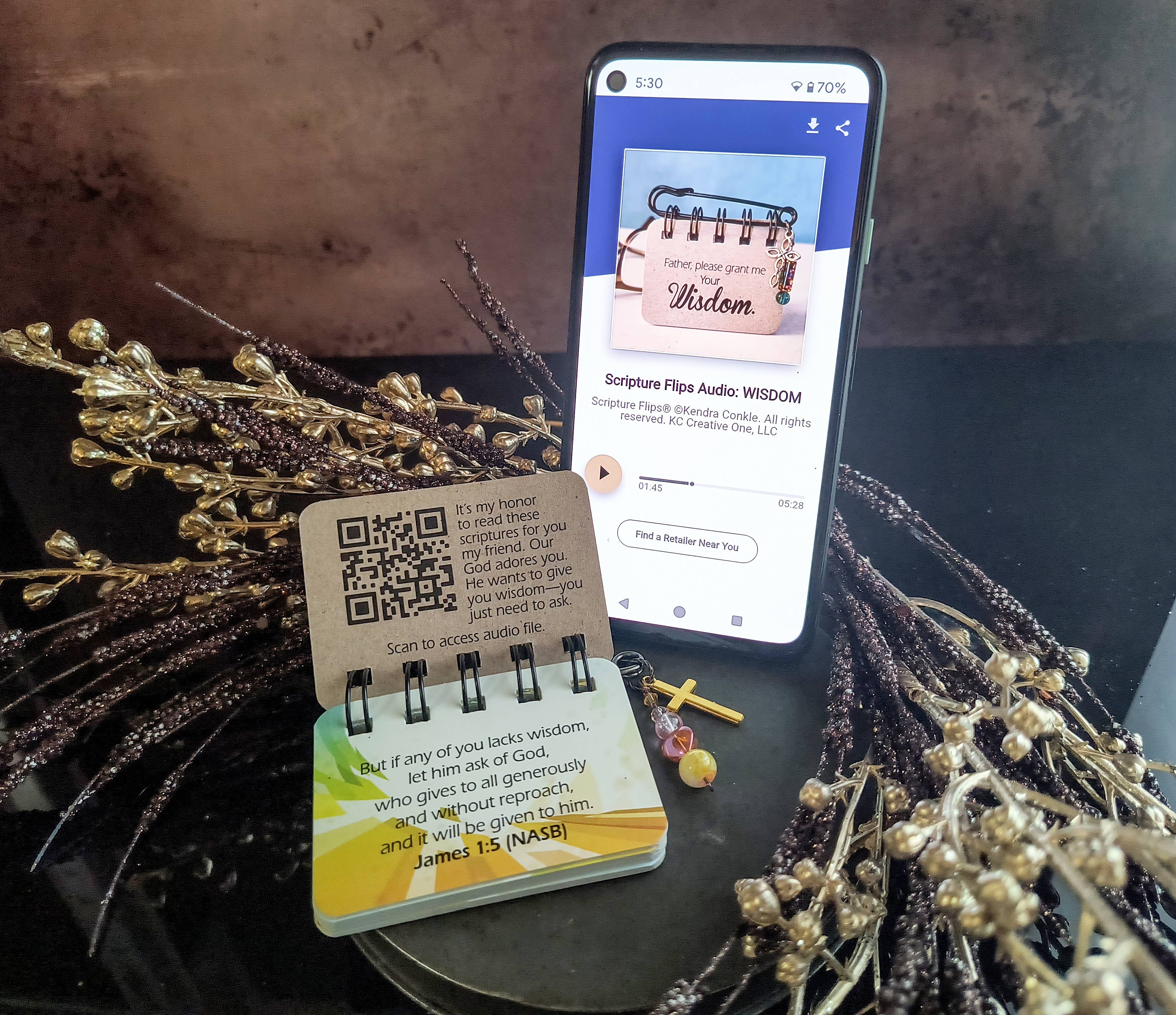 Scripture Flips - Wholesale Religion Book - Wisdom Scripture Flip4