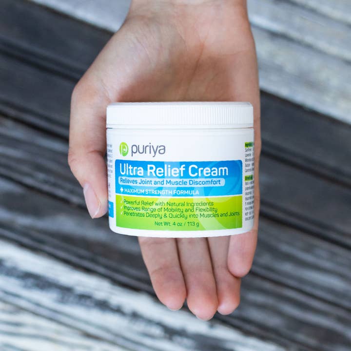 Puriya Skincare – wholesale Pain relief spray/cream – Puriya Ultra Relief Cream with Natural Menthol