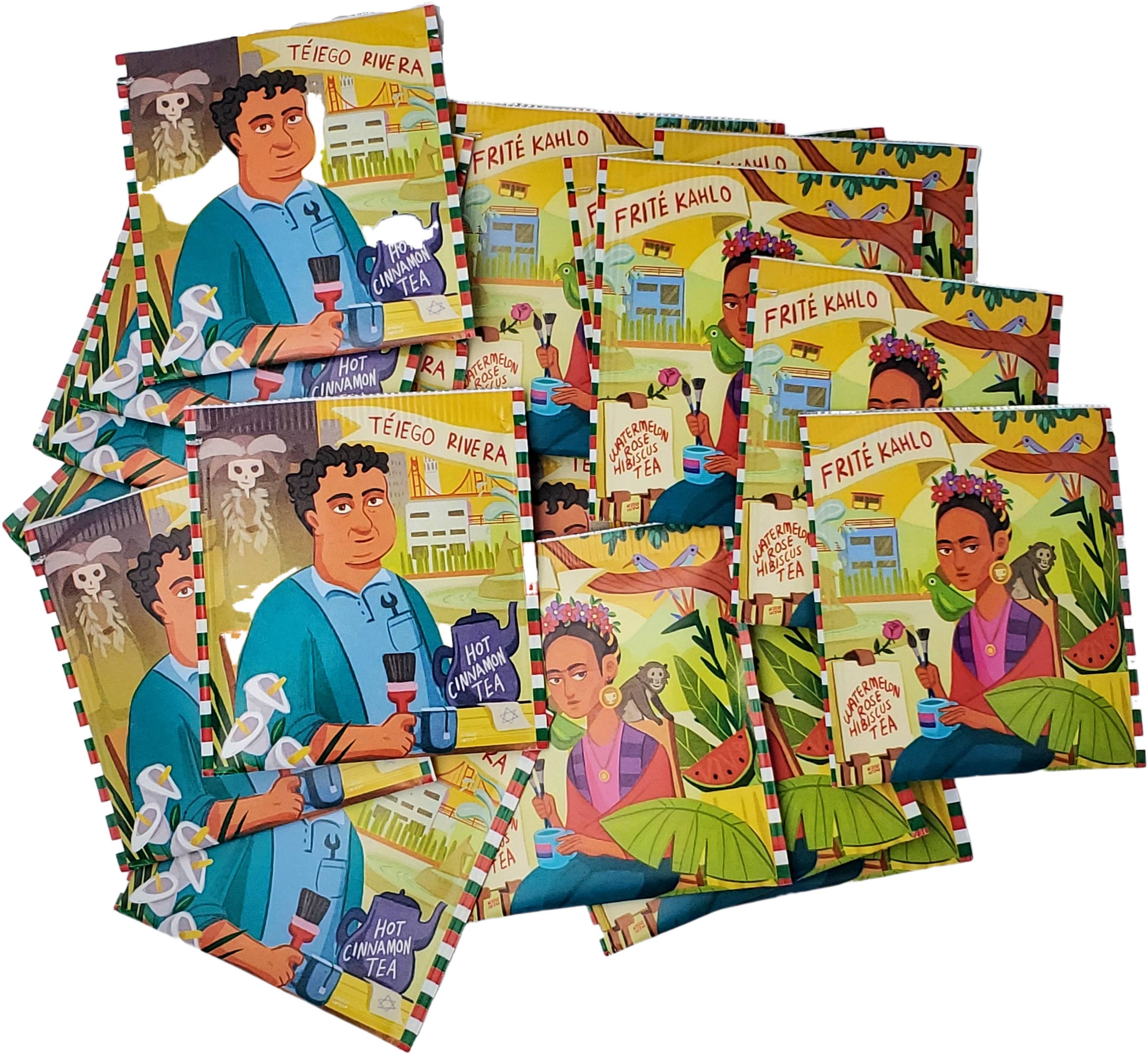 The TeaBook - Wholesale Tea Bags - AmanTÉs - The Lovers Organic Tea Sampler1