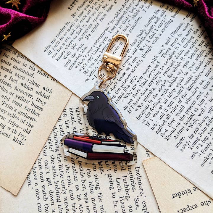 Joyella Design - Venta al por mayor Llavero - Unisex - Llavero acrílico Poe the Raven