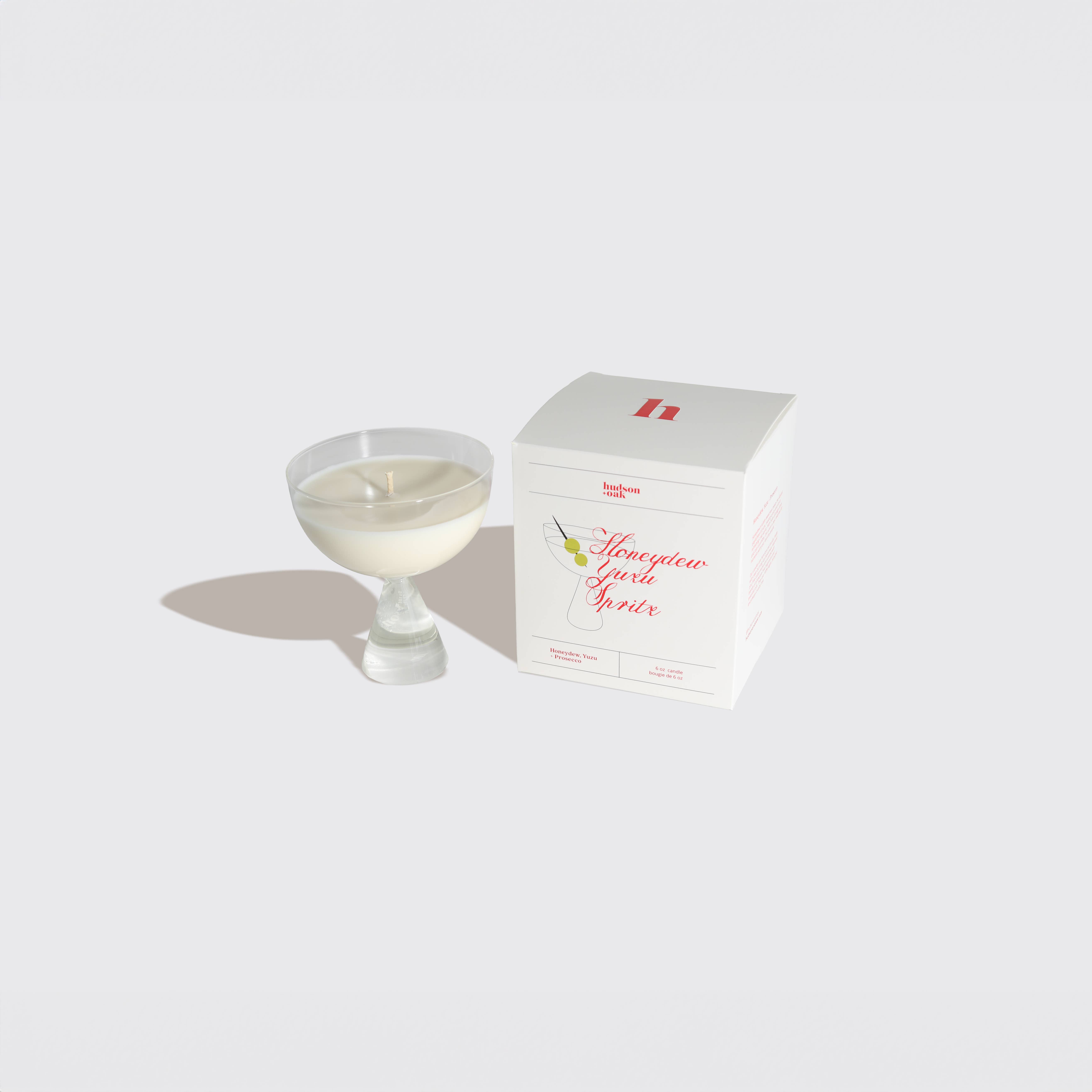 Hudson and Oak - Wholesale Jar/Filled Candle - Honeydew Yuzu Spritz Candle