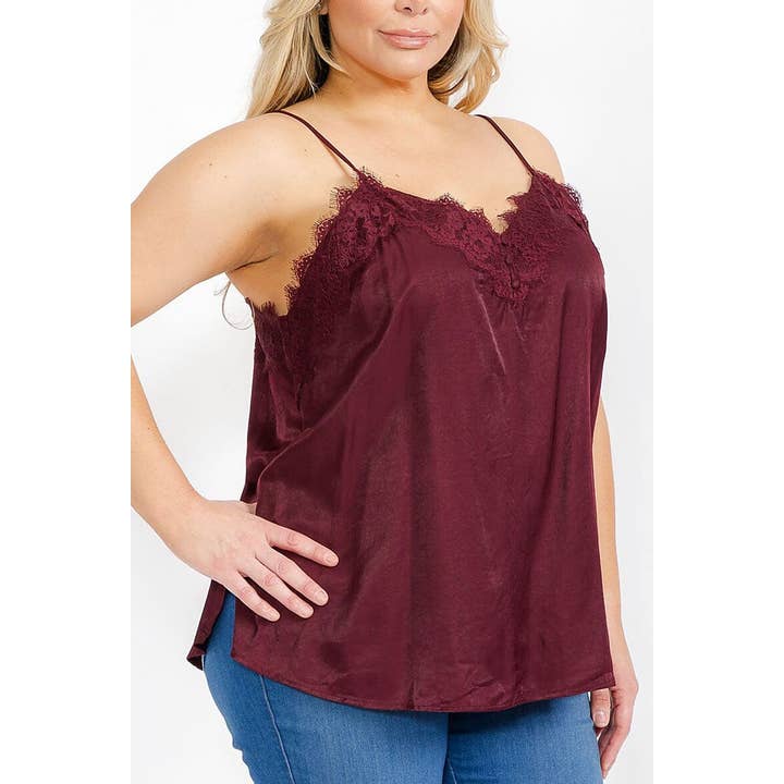 SLEEVELESS V-NECK LACE TRIM CAMI TOP and other Purchase Wholesale camicie uomo all. Free Returns & Net 60 Terms on Faire trending on Faire.