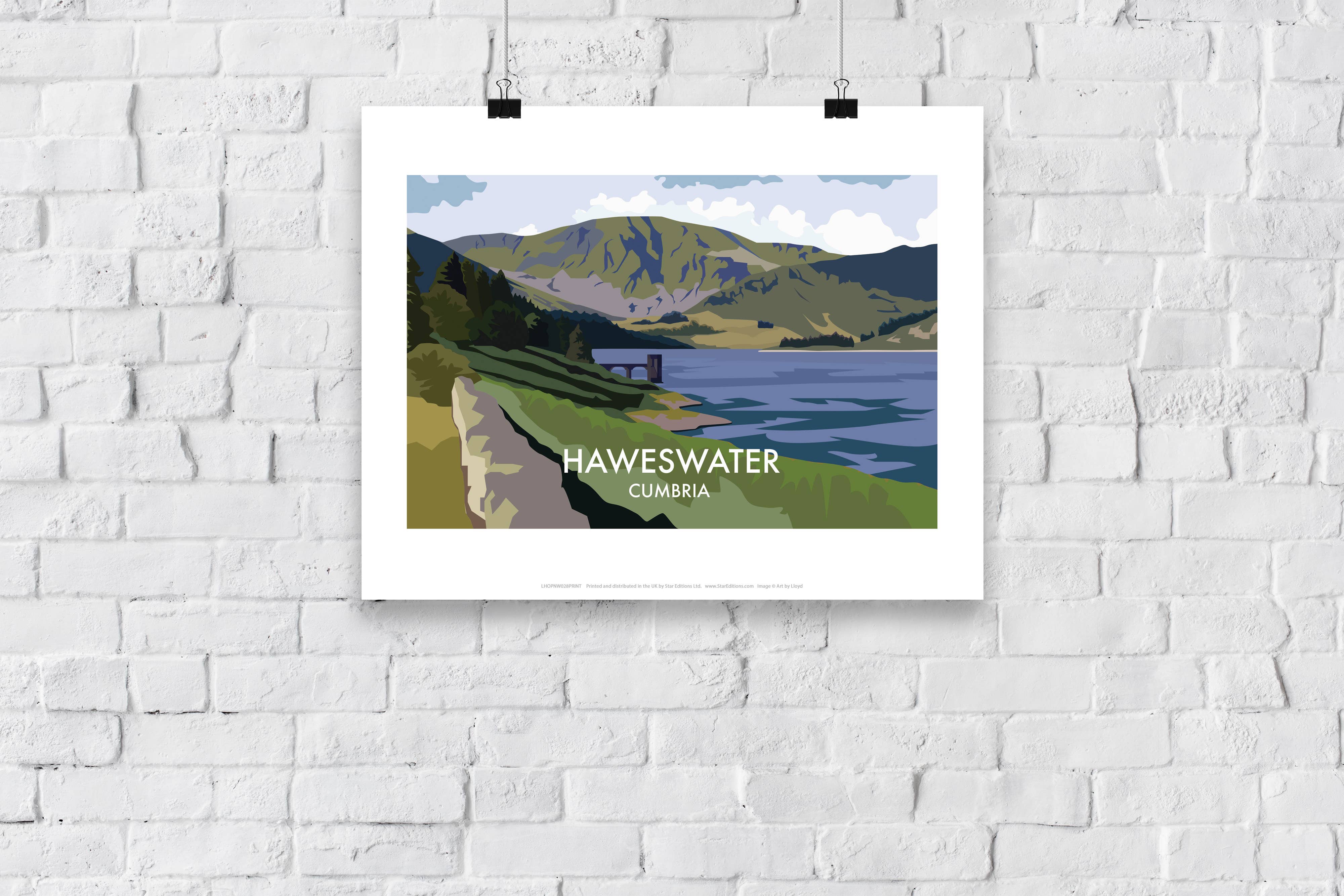 Star Editions – wholesale Art print – Haweswater - Cumbria - 11X14” Premium Art Print2