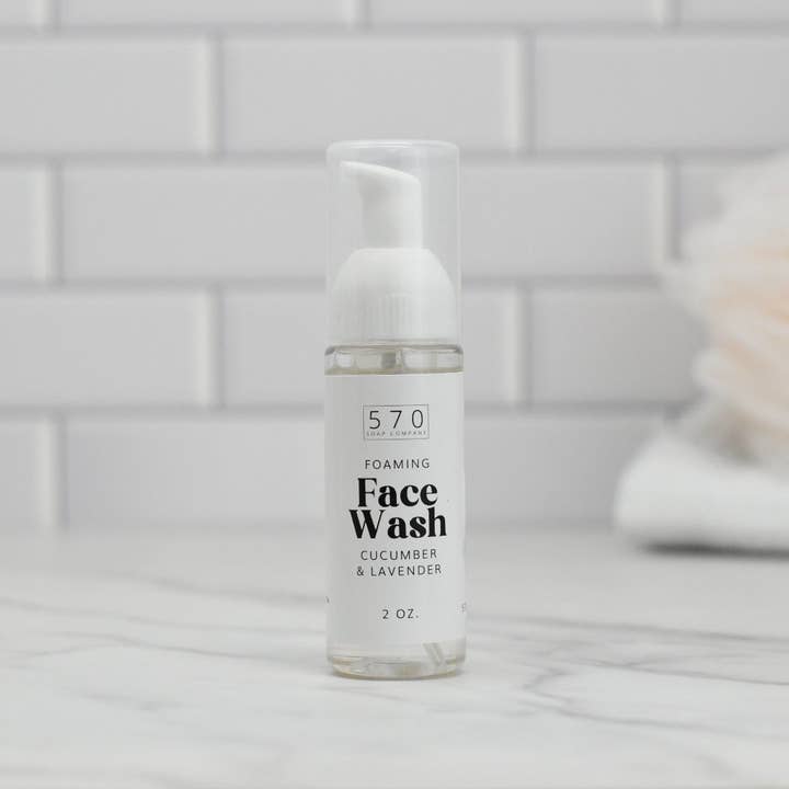 570 Soap Company - Wholesale Facial Cleanser - Foaming Face Wash - Cucumber Lavender