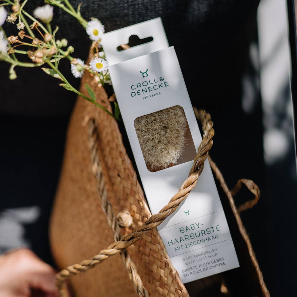 Croll & Denecke - Wholesale Hair Brush/Comb - Kids & Baby - Sustainable: Baby hairbrush, soft and natural, children's birth3