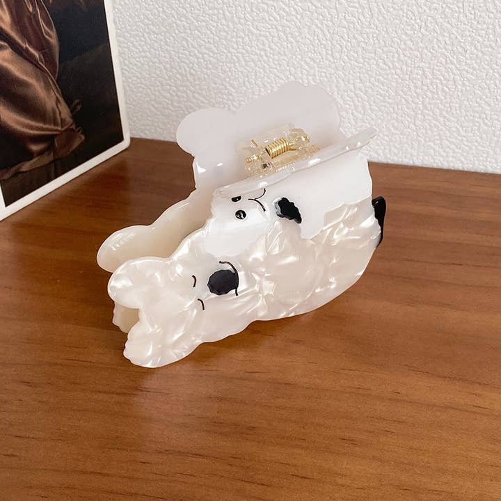 ACCITY - Wholesale Hair Clip - Women's - Cute Twin Koala Acetate Hair Clips Claws_CWAHA60146