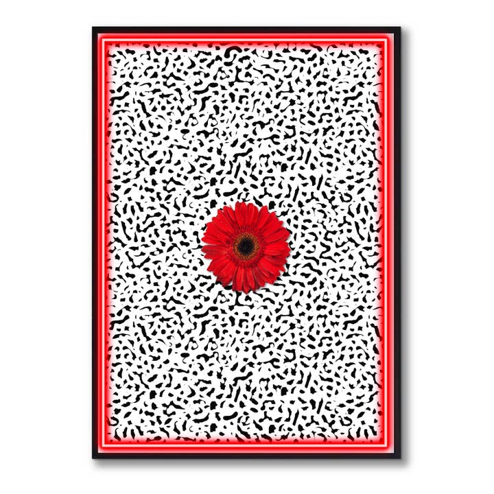 Neon-Batterie-Malerei mit Tierdruck für den Großhandel von Woooow Arte