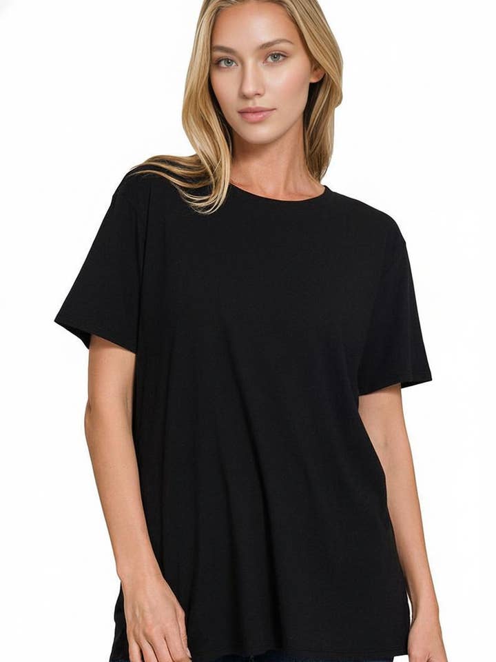 42POPS - Wholesale T-shirt – women's - `. Cotton Short Sleeve Basic Tee0