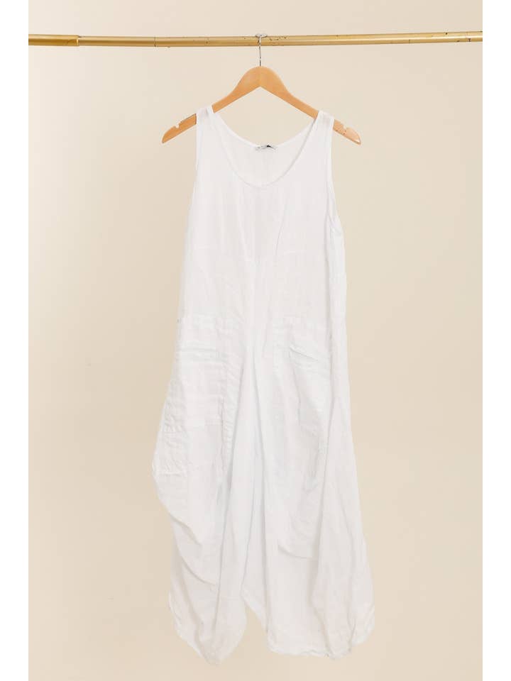 la maison des fibres naturelles - Wholesale Dress - Women's - DRESS 1633 100% linen