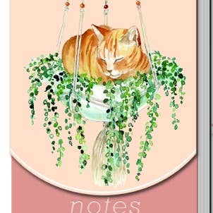 Pocket magnetisk notesbog - Stueplante Tabby for engroshandel hos Maison Royal Garden