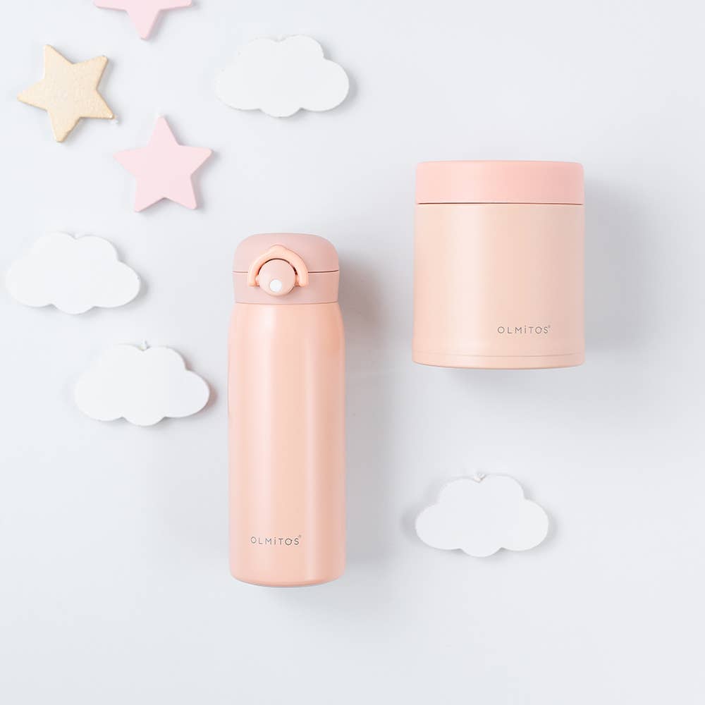 Olmitos S.A – wholesale Lunchlåda - Barn – Olmitos blå termosset med flaska och matburk7